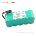 AA rechargeable nimh battery pack 12V 1100mAh